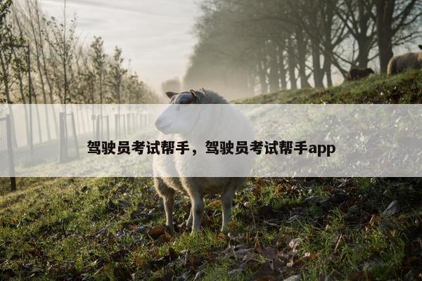 驾驶员考试帮手，驾驶员考试帮手app