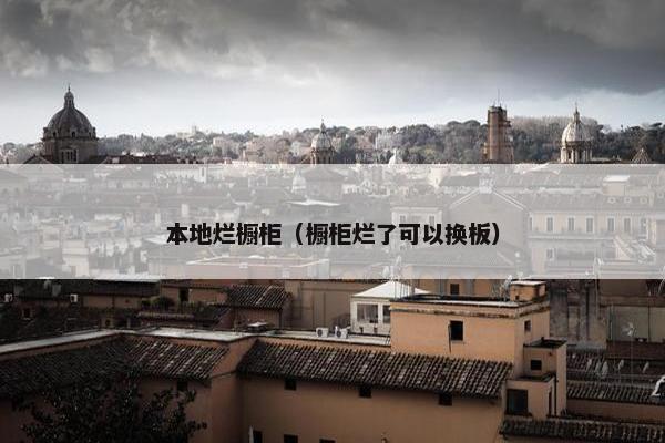 本地烂橱柜（橱柜烂了可以换板）