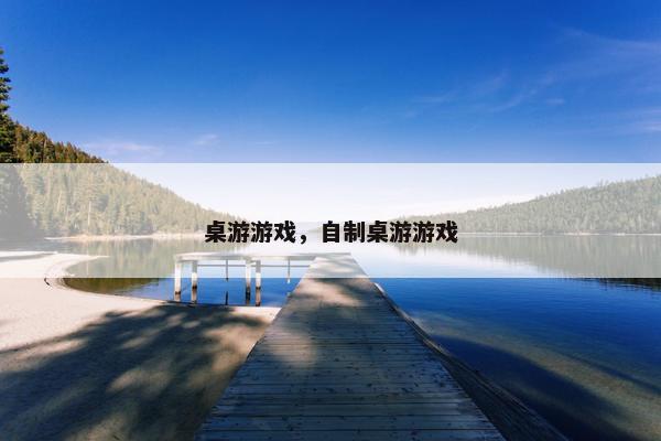 桌游游戏，自制桌游游戏