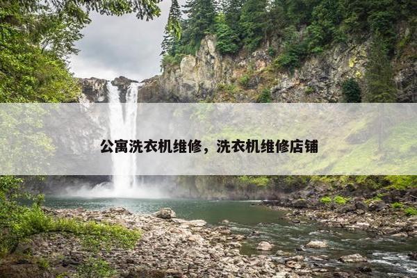 公寓洗衣机维修，洗衣机维修店铺