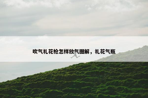 吹气礼花枪怎样放气图解，礼花气瓶