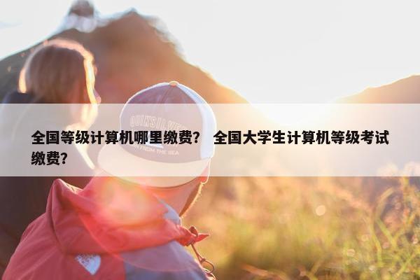 全国等级计算机哪里缴费？ 全国大学生计算机等级考试缴费？