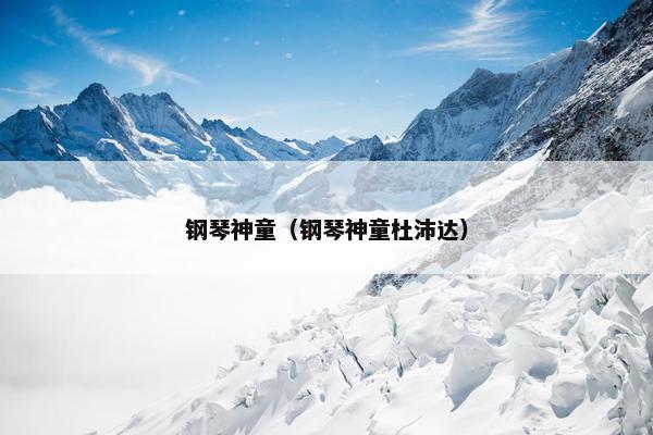 钢琴神童（钢琴神童杜沛达）