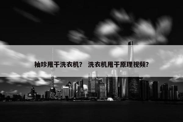 袖珍甩干洗衣机？ 洗衣机甩干原理视频？