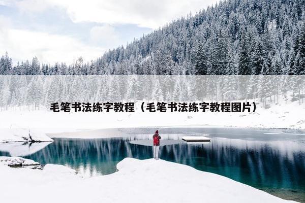 毛笔书法练字教程（毛笔书法练字教程图片）