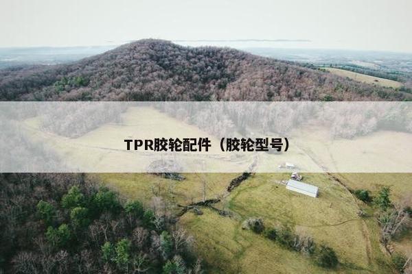 TPR胶轮配件（胶轮型号）