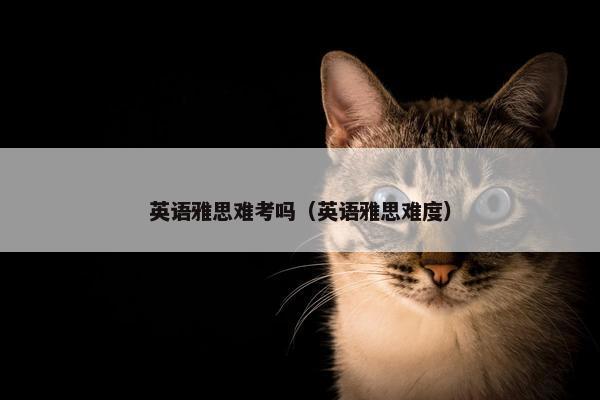 英语雅思难考吗（英语雅思难度）