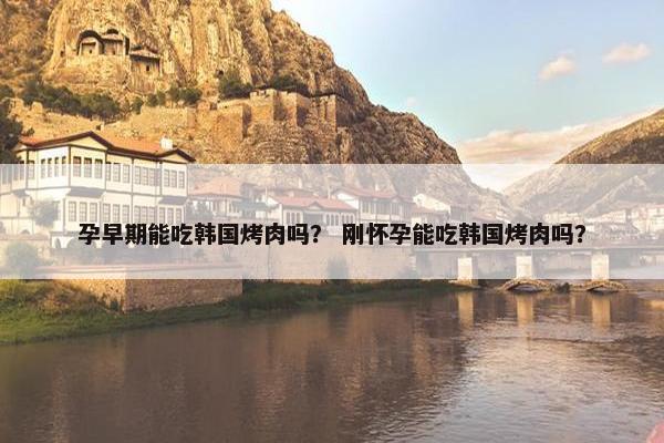 孕早期能吃韩国烤肉吗？ 刚怀孕能吃韩国烤肉吗？