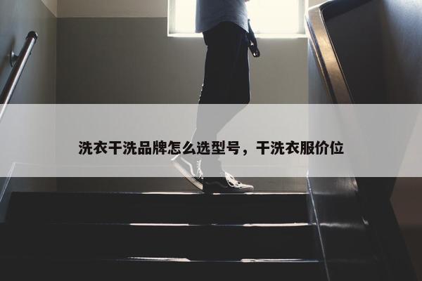洗衣干洗品牌怎么选型号，干洗衣服价位