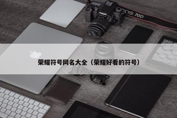 荣耀符号网名大全（荣耀好看的符号）