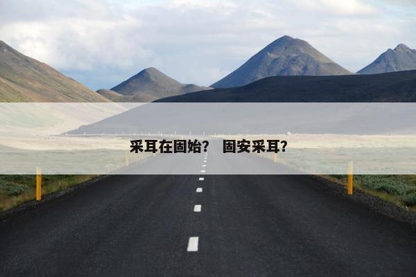 采耳在固始？ 固安采耳？