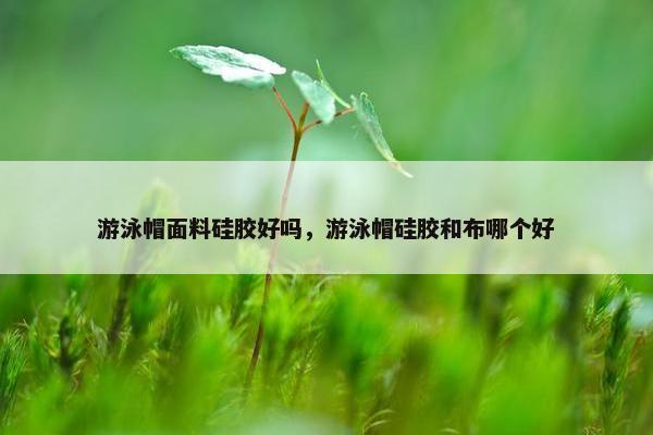 游泳帽面料硅胶好吗，游泳帽硅胶和布哪个好