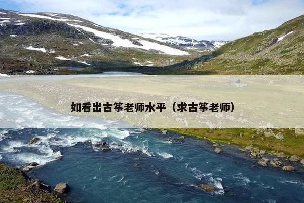 如看出古筝老师水平（求古筝老师）