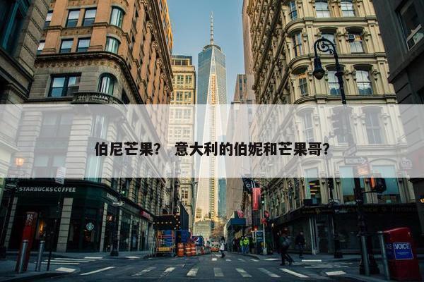 伯尼芒果？ 意大利的伯妮和芒果哥？