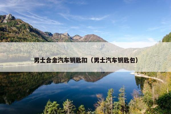 男士合金汽车钥匙扣（男士汽车钥匙包）