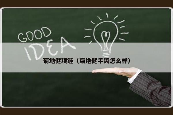 菊地健项链（菊地健手镯怎么样）