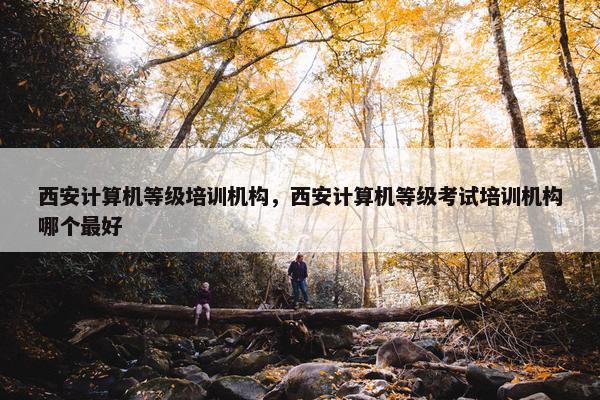 西安计算机等级培训机构，西安计算机等级考试培训机构哪个最好