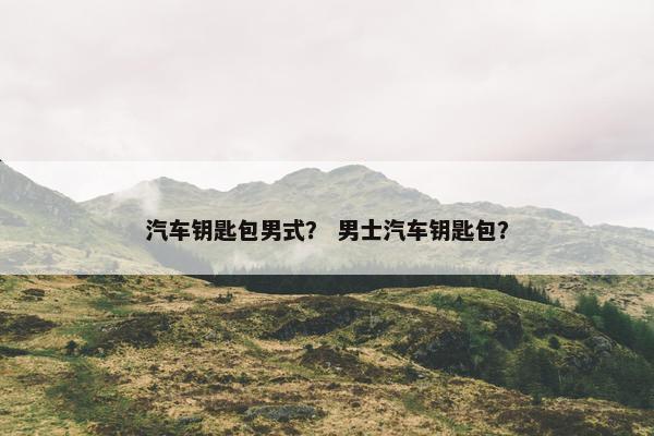 汽车钥匙包男式？ 男士汽车钥匙包？