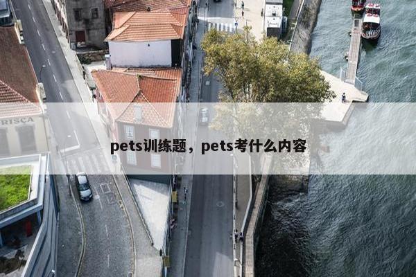 pets训练题，pets考什么内容