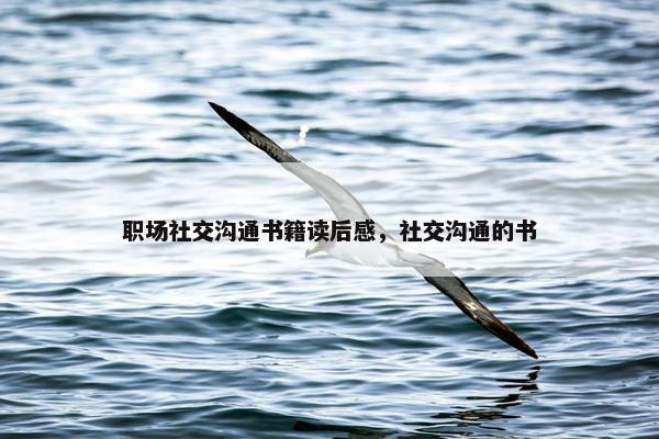 职场社交沟通书籍读后感，社交沟通的书