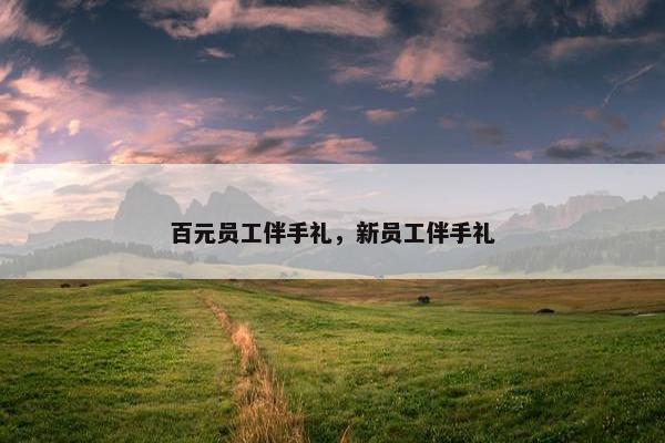 百元员工伴手礼，新员工伴手礼