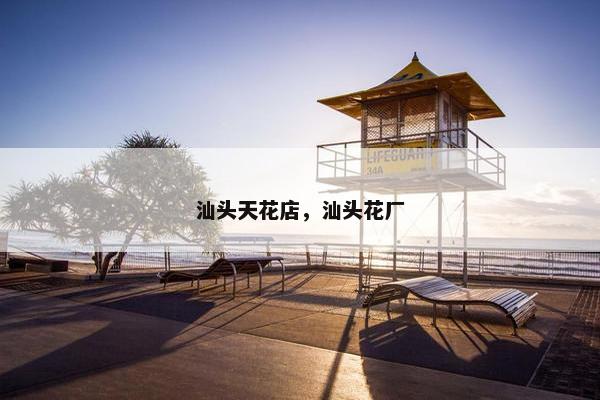 汕头天花店，汕头花厂