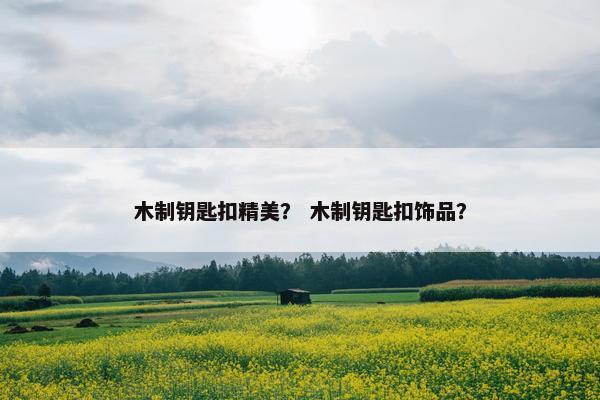 木制钥匙扣精美？ 木制钥匙扣饰品？