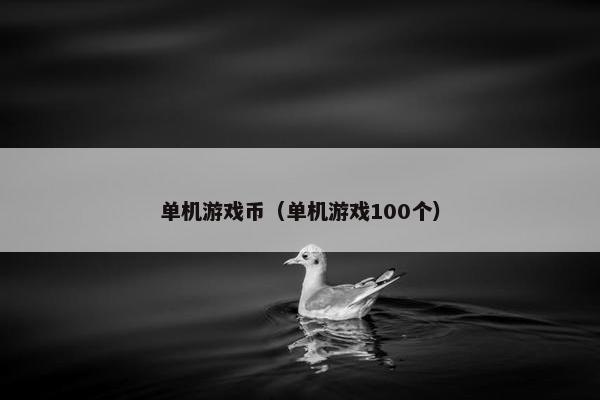 单机游戏币（单机游戏100个）