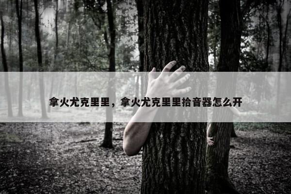 拿火尤克里里，拿火尤克里里拾音器怎么开