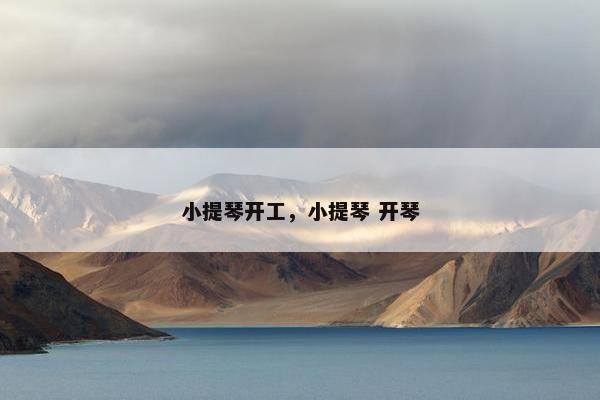 小提琴开工，小提琴 开琴