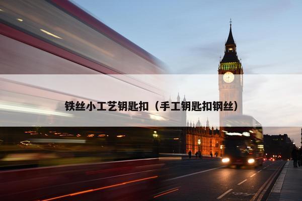 铁丝小工艺钥匙扣（手工钥匙扣钢丝）