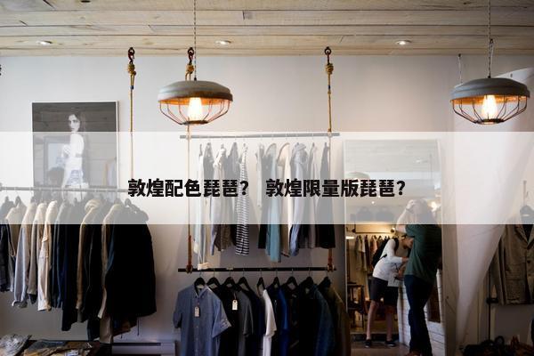 敦煌配色琵琶？ 敦煌限量版琵琶？