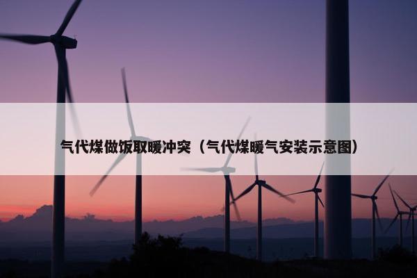 气代煤做饭取暖冲突（气代煤暖气安装示意图）