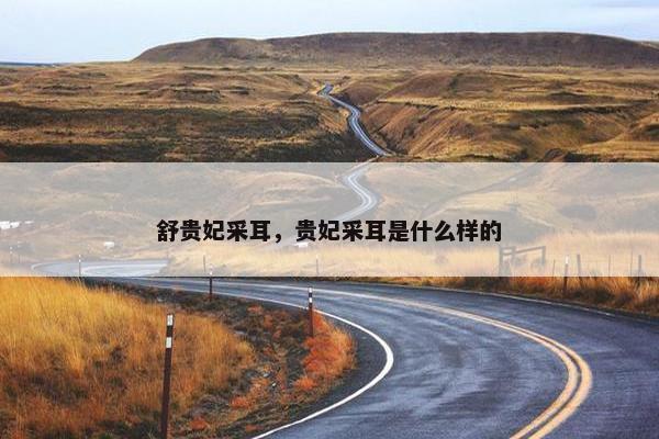 舒贵妃采耳，贵妃采耳是什么样的