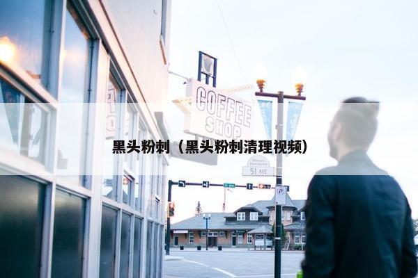 黑头粉刺（黑头粉刺清理视频）