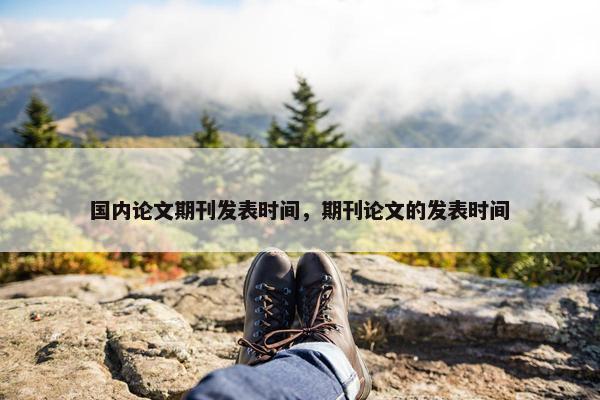 国内论文期刊发表时间，期刊论文的发表时间