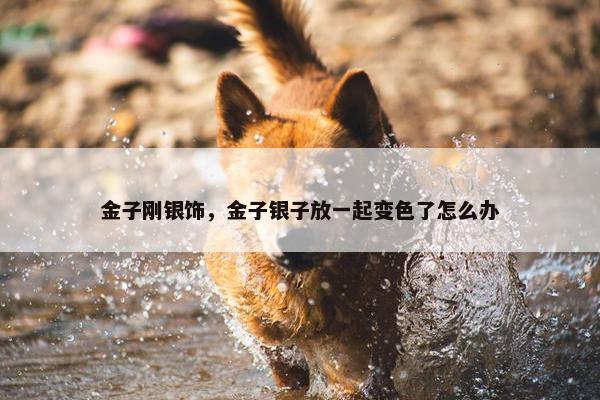 金子刚银饰，金子银子放一起变色了怎么办