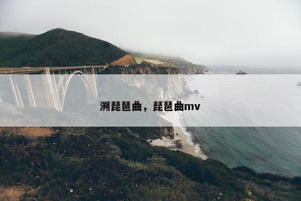 溯琵琶曲，琵琶曲mv