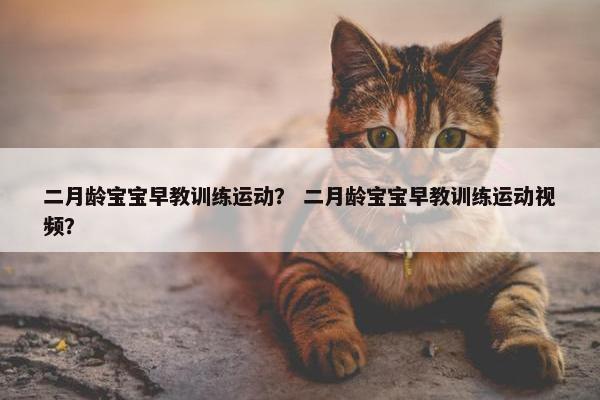 二月龄宝宝早教训练运动？ 二月龄宝宝早教训练运动视频？