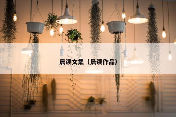 晨读文集（晨读作品）