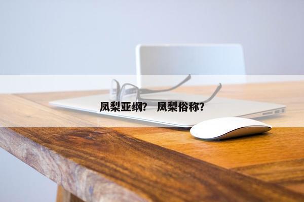 凤梨亚纲？ 凤梨俗称？
