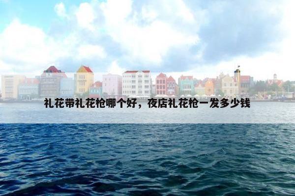礼花带礼花枪哪个好，夜店礼花枪一发多少钱