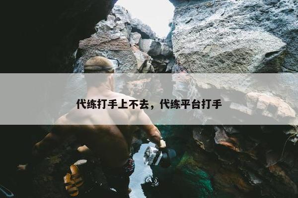 代练打手上不去，代练平台打手