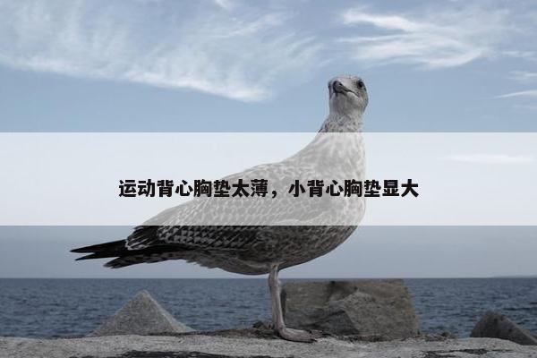 运动背心胸垫太薄，小背心胸垫显大