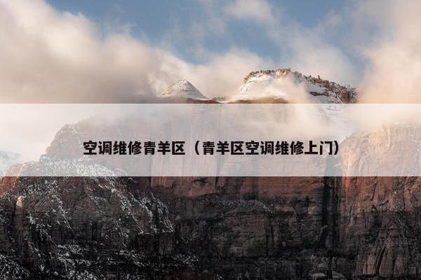 空调维修青羊区（青羊区空调维修上门）
