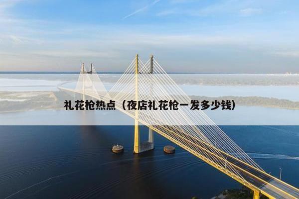 礼花枪热点（夜店礼花枪一发多少钱）