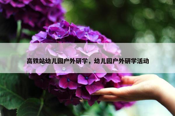 高铁站幼儿园户外研学，幼儿园户外研学活动