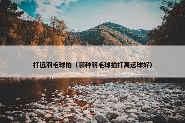 打远羽毛球拍（哪种羽毛球拍打高远球好）