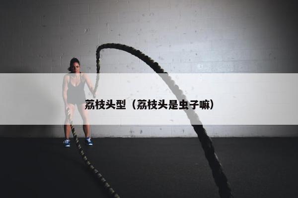 荔枝头型（荔枝头是虫子嘛）